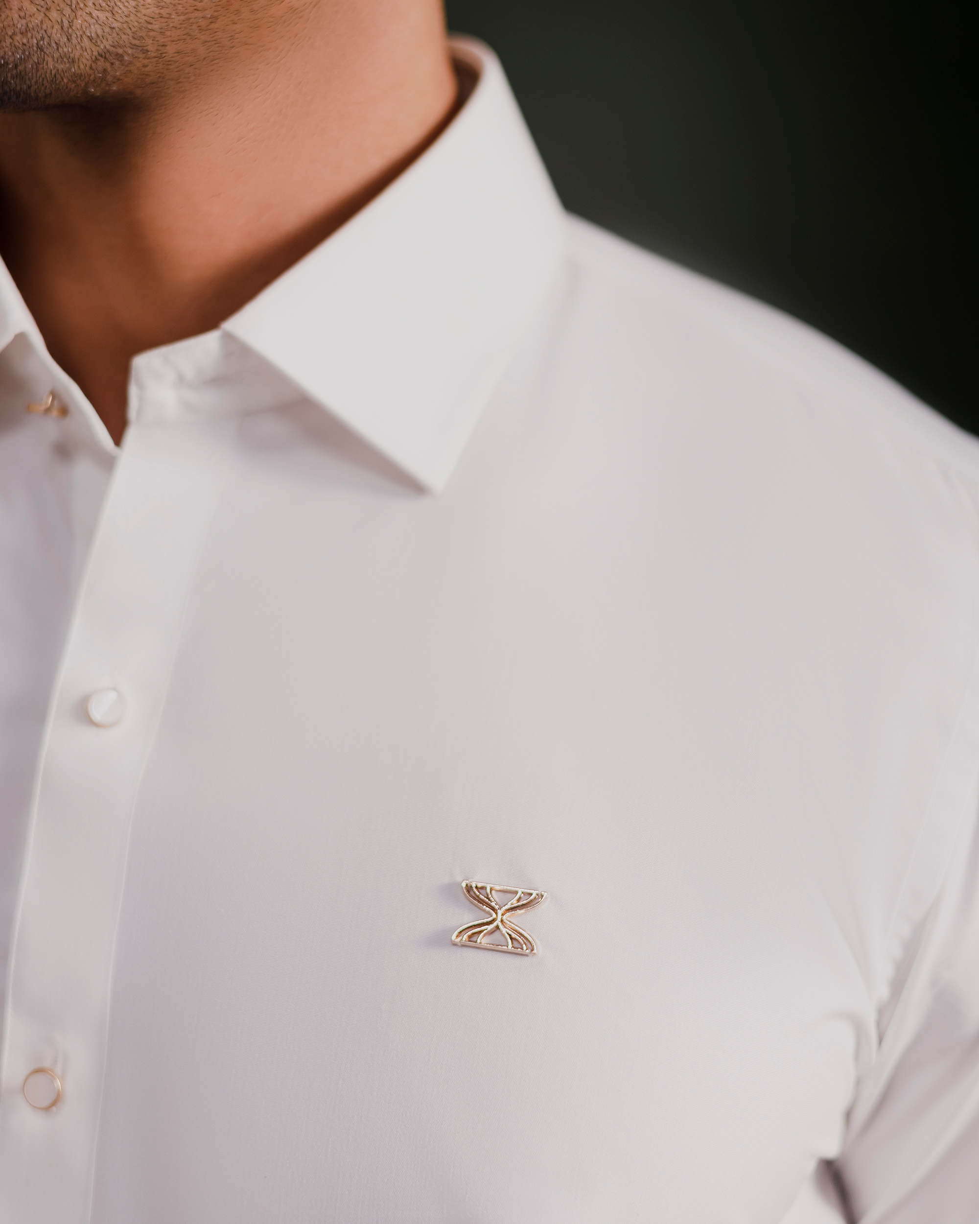 Off white Boski signature kameez shalwaar