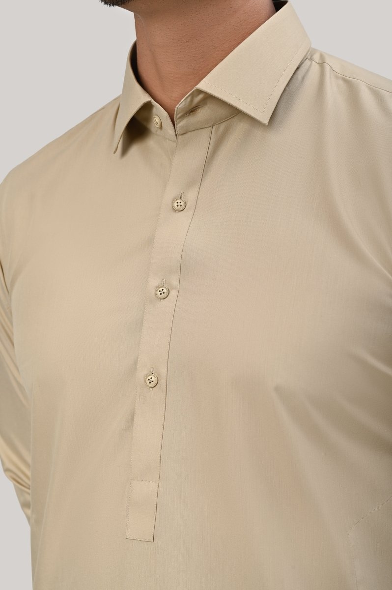 Khaaki Kameez Shalwar RE’25 - Cotidieready to wear