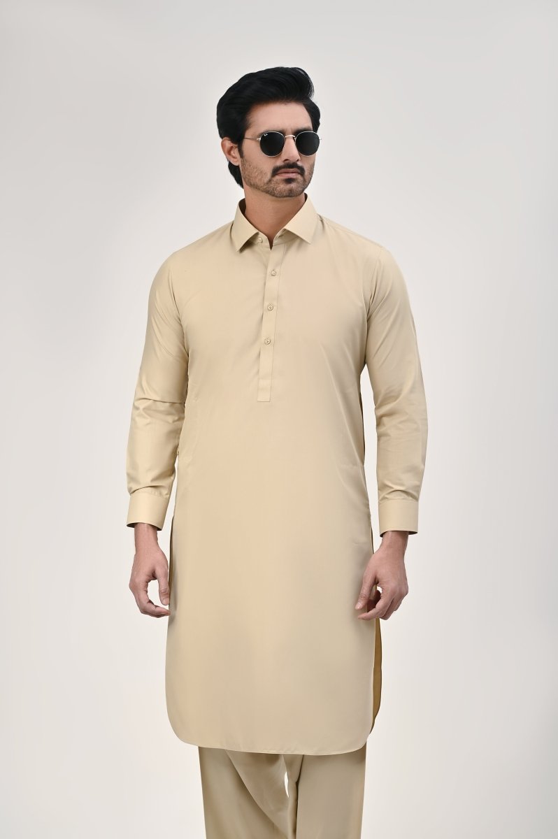 Khaaki Kameez Shalwar RE’25 - Cotidieready to wear