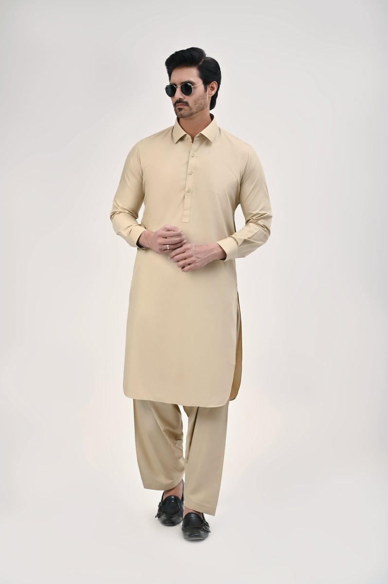 Khaaki Kameez Shalwar RE’25 - Cotidieready to wear