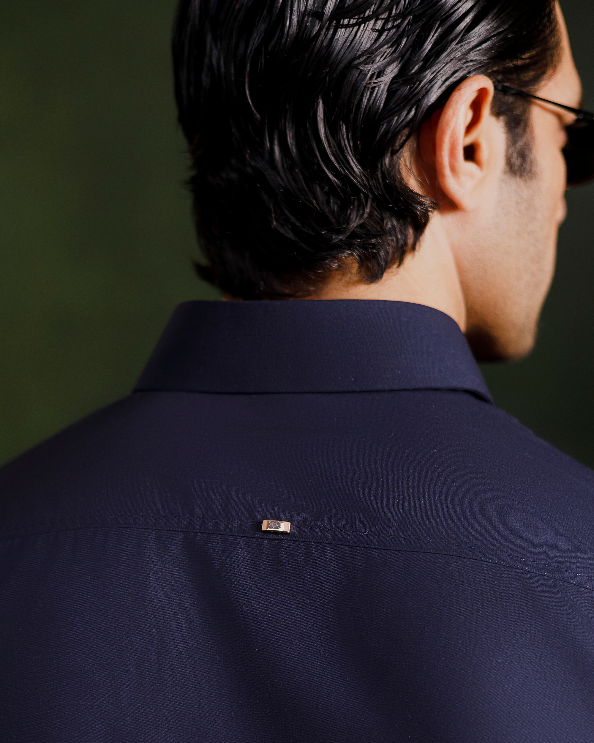 Navy Blue Designer Kameez Shalwaar
