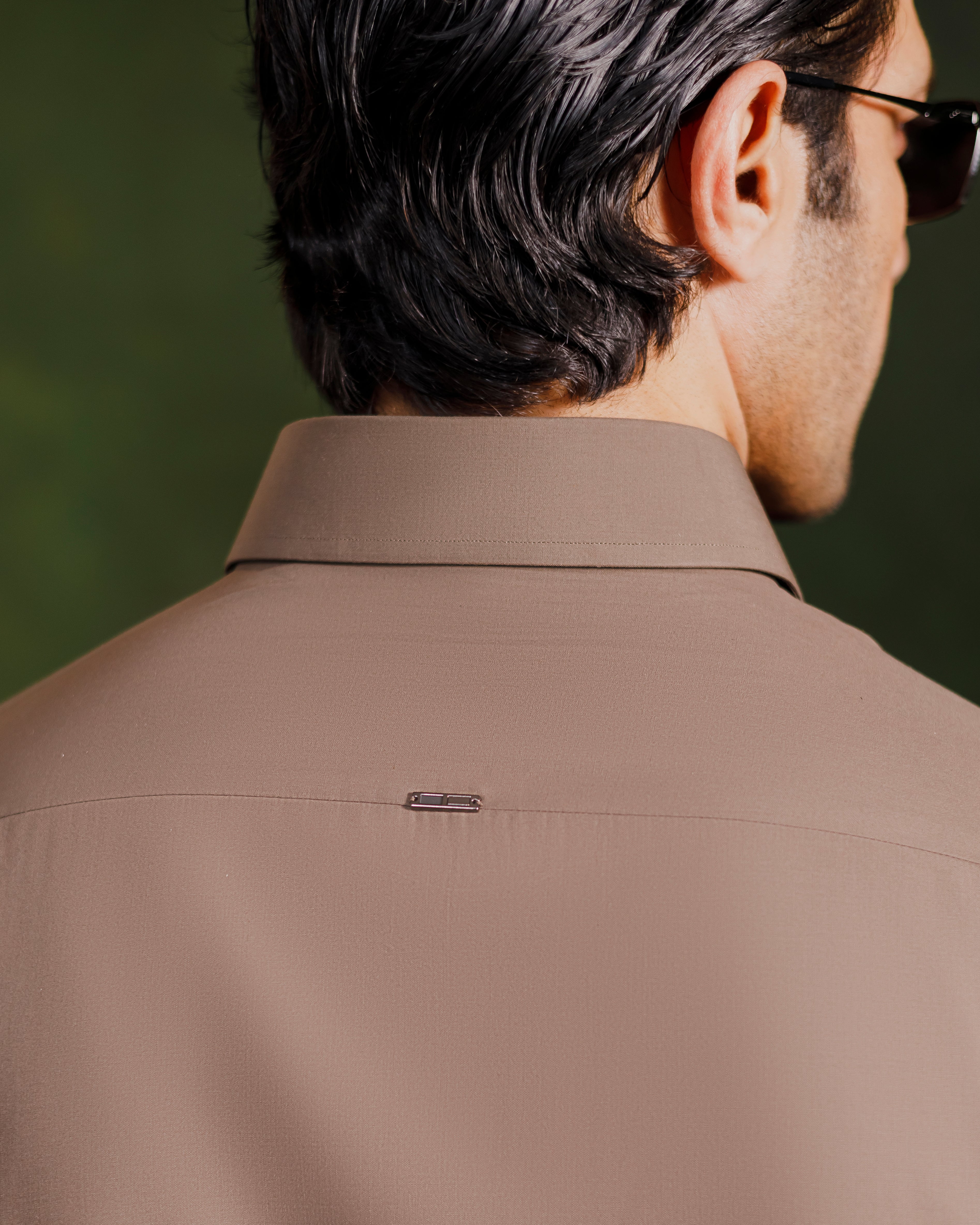 Mocha taupe signature kameez shalwaar