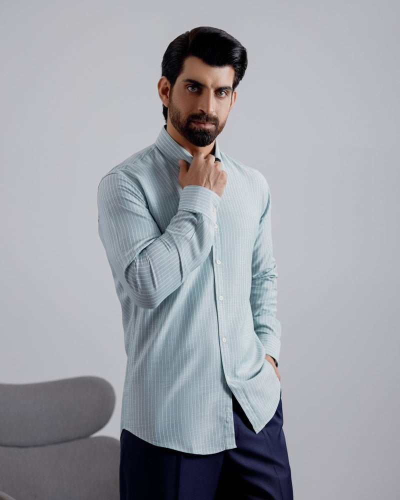 
                  
                    Aqua pinstripes - Cotidie
                  
                