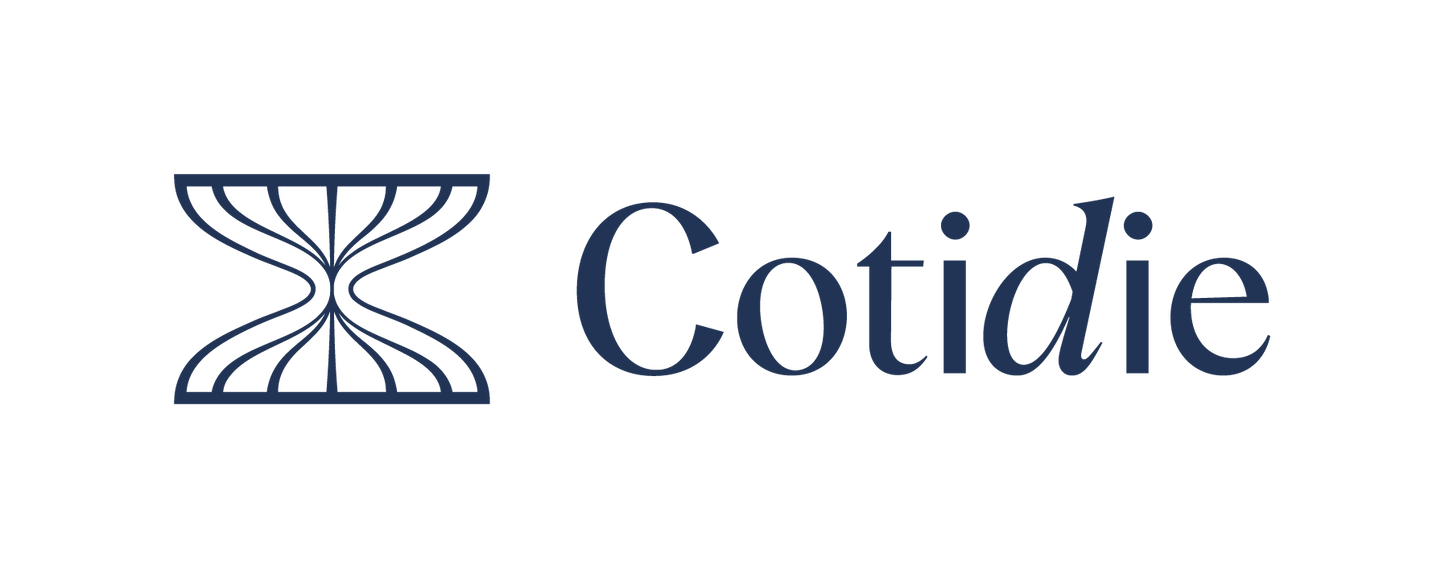 Cotidie logo navy