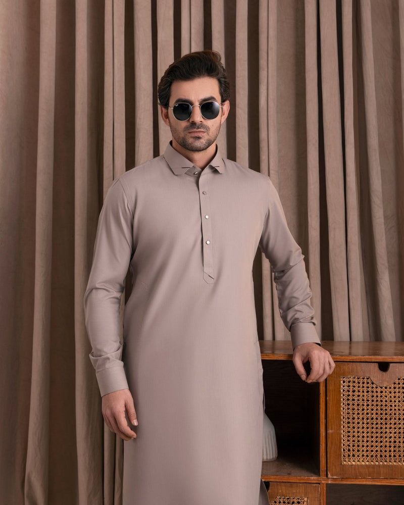 
                  
                    Designer Beige Kameez Shalwar - Cotidieready to wear
                  
                
