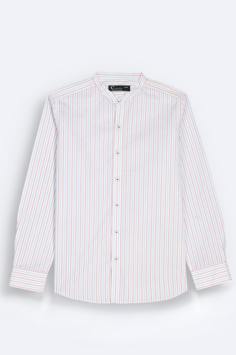 Nautical Striped Summer Shirt - Cotidie