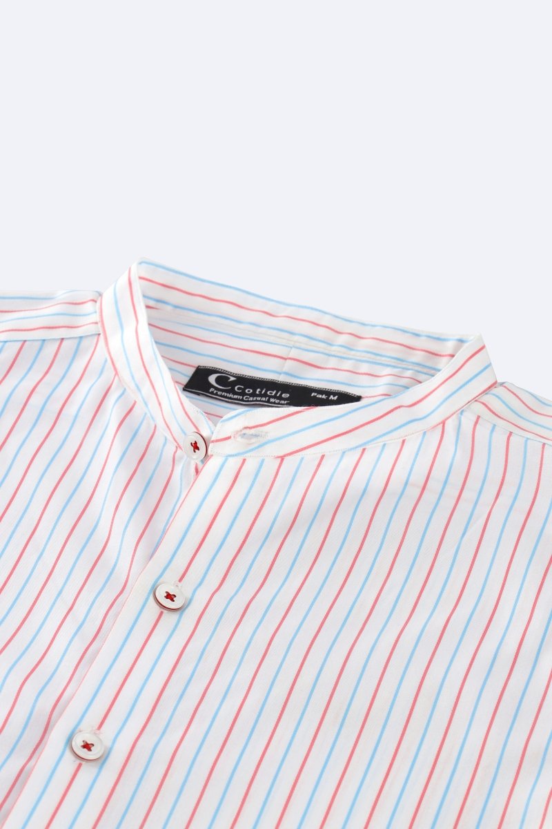 Nautical Striped Summer Shirt - Cotidie