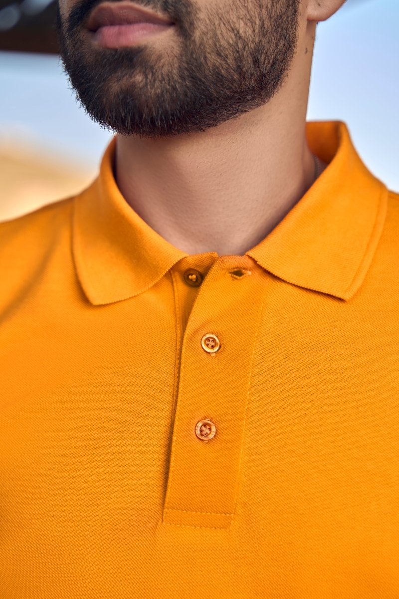 Orange Polo - Cotidieready to wear