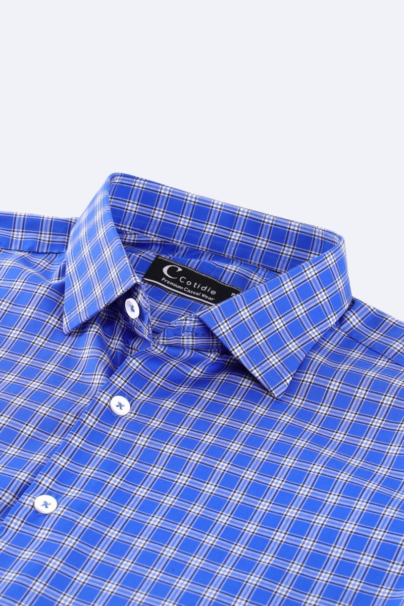 Vibrant Checkered Shirt - Cotidie