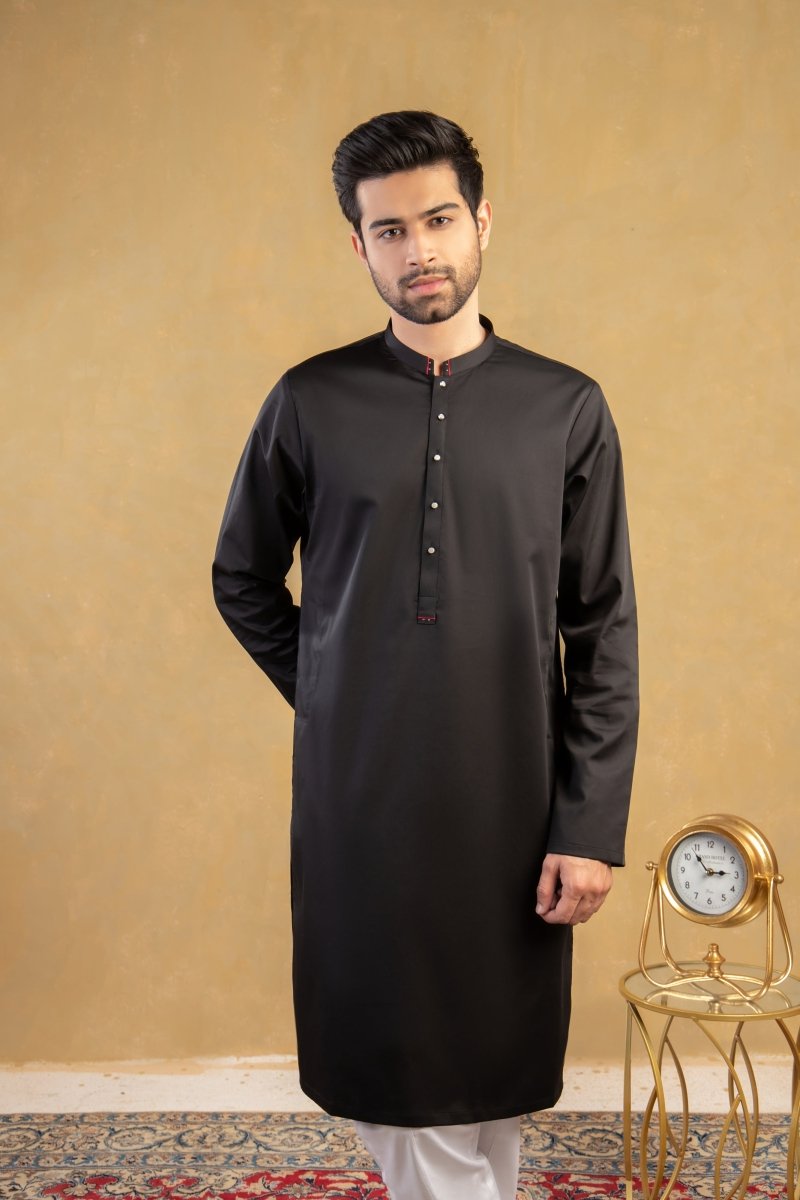 Black Designer Kurta - Cotidie