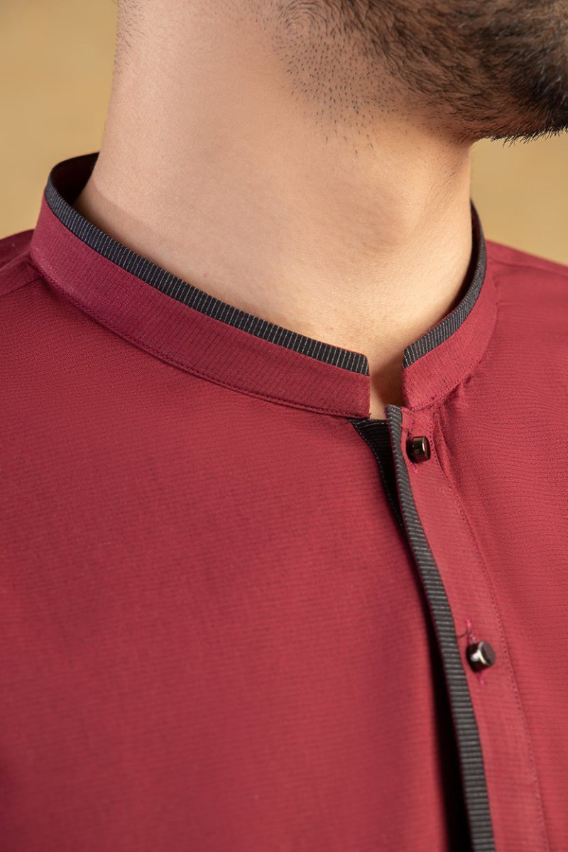 Maroon Kurta - Cotidie