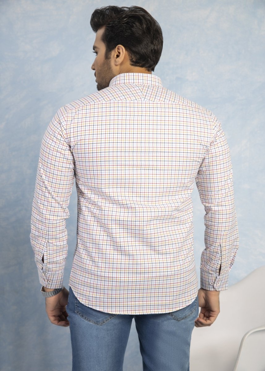 Multicolored Checkered Shirt - Cotidie