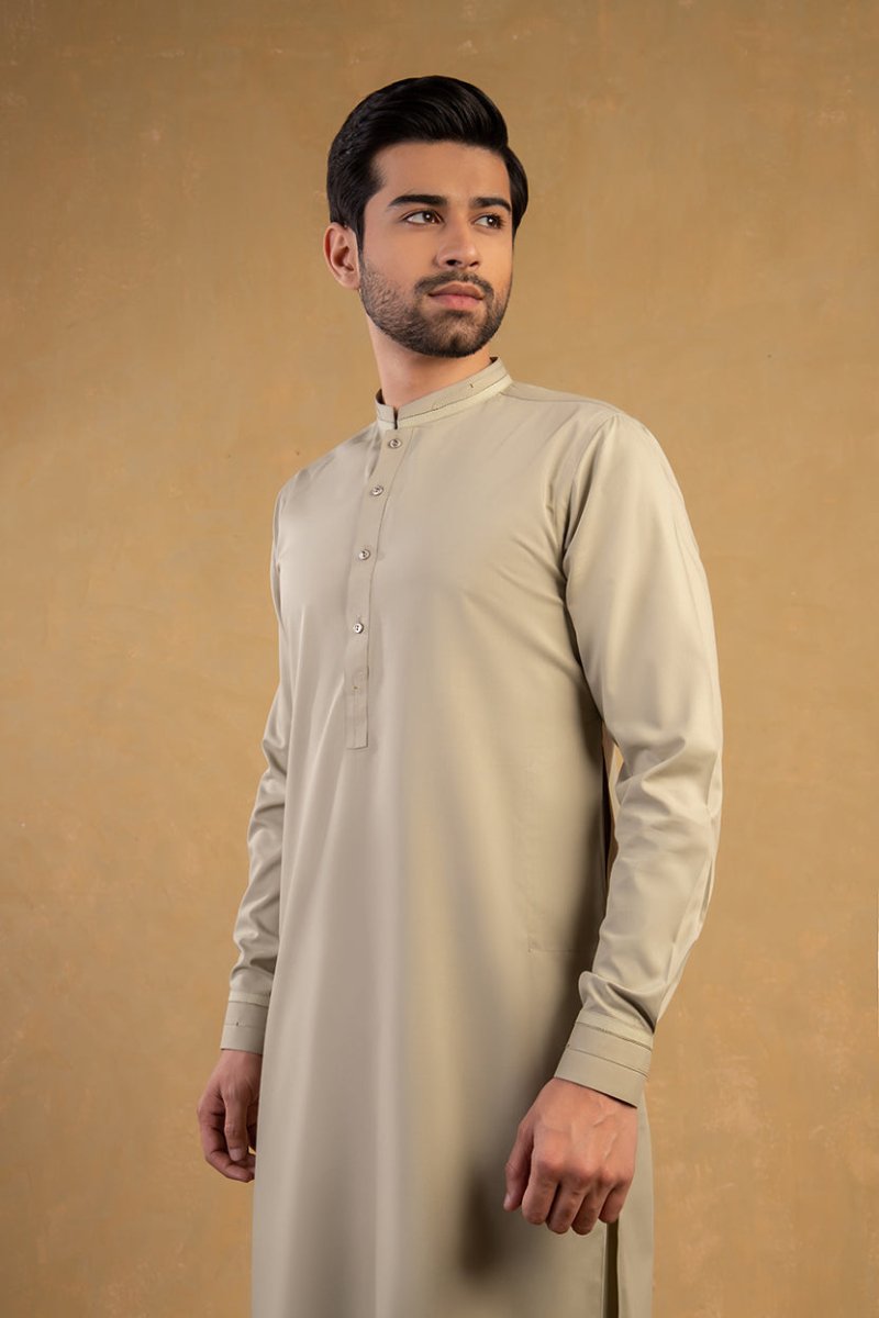 Pista Green Designer Kurta Pajama - Cotidie